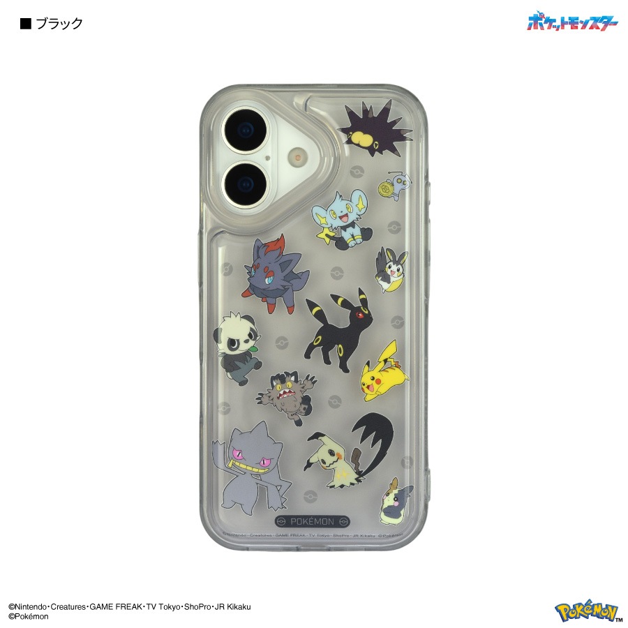 ポケットモンスター IIIIfit Clear iPhone17 対応 ケース