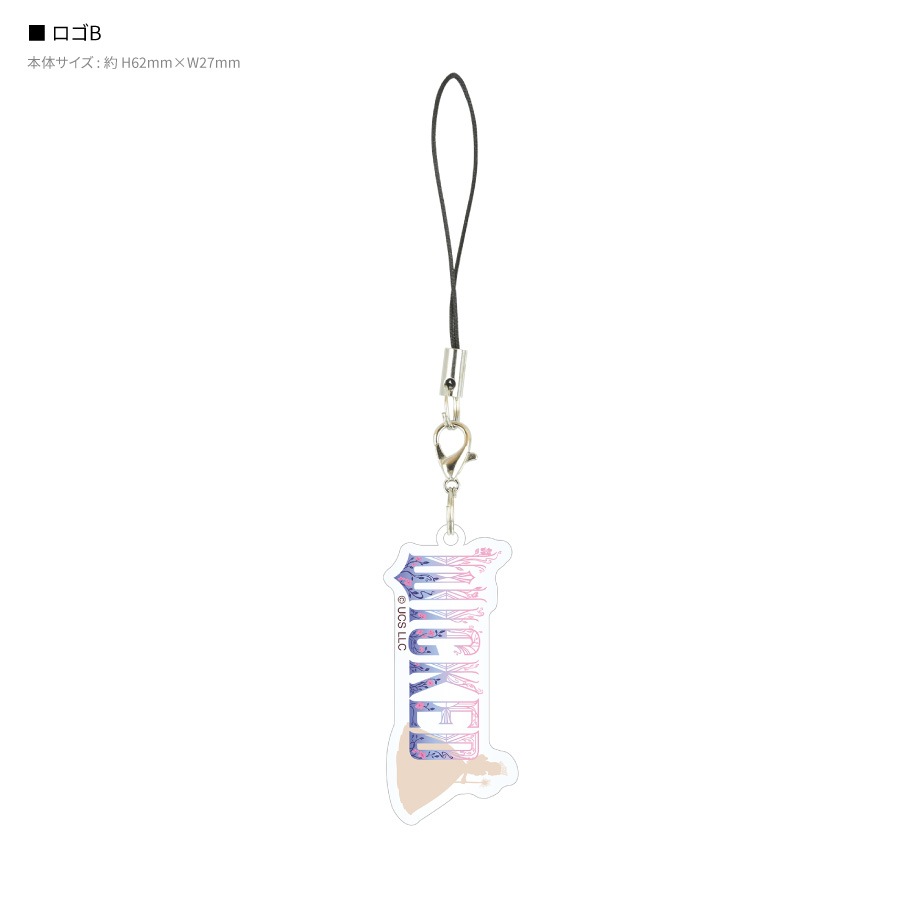 WICKED モバイルアクリルストラップ