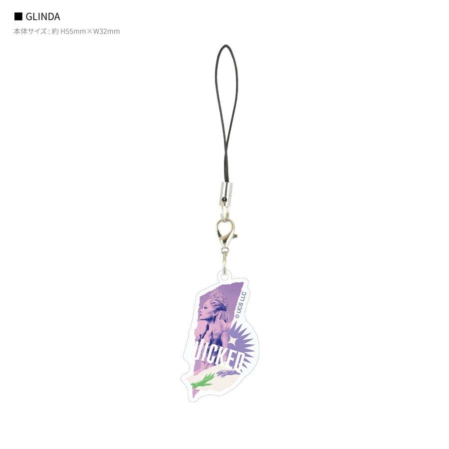 WICKED モバイルアクリルストラップ