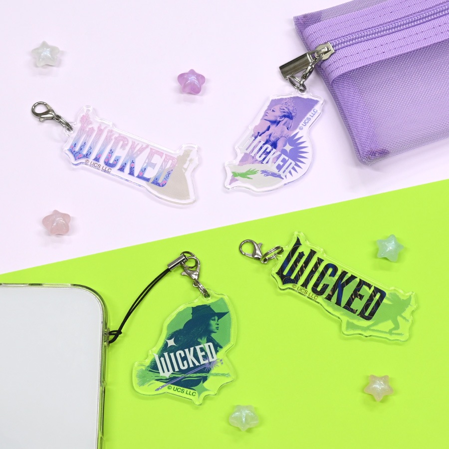 WICKED モバイルアクリルストラップ