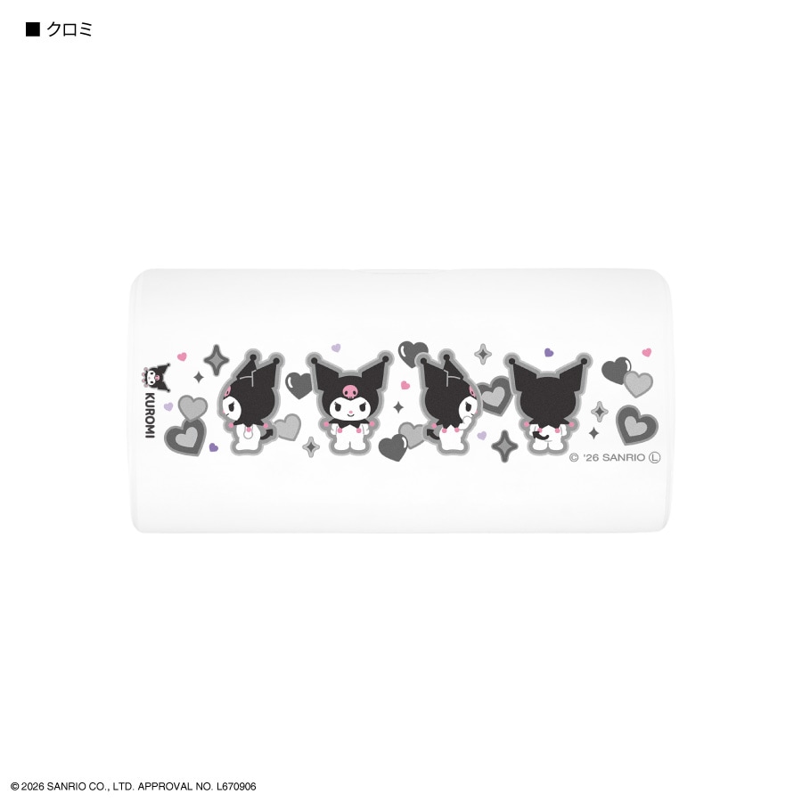8月上旬発売予定　サンリオキャラクターズ USB Type-C コネクタ付き リチウムイオン充電器 4000mAh