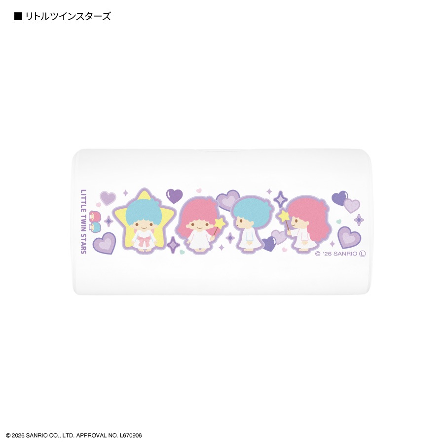 8月上旬発売予定　サンリオキャラクターズ USB Type-C コネクタ付き リチウムイオン充電器 4000mAh