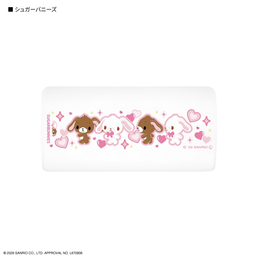 8月上旬発売予定　サンリオキャラクターズ USB Type-C コネクタ付き リチウムイオン充電器 4000mAh