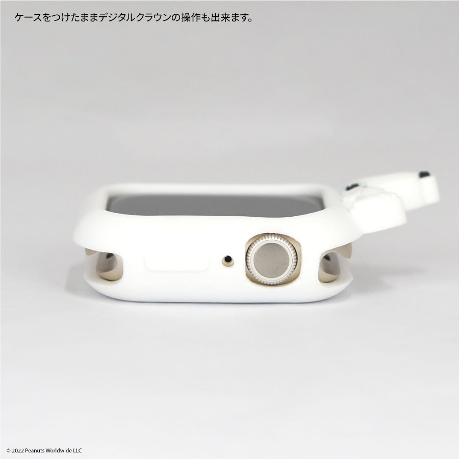 ピーナッツ　Apple Watch 41/40mm対応 シリコンケース