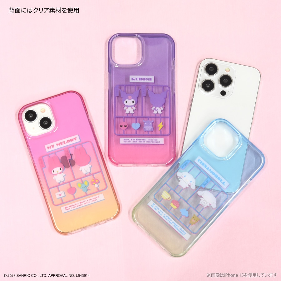 サンリオキャラクターズ iPhone15 Pro 対応 ソフトケース | アイテム