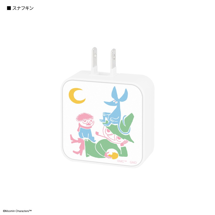 ムーミン 80周年 USB / USB Type-C ACアダプタ