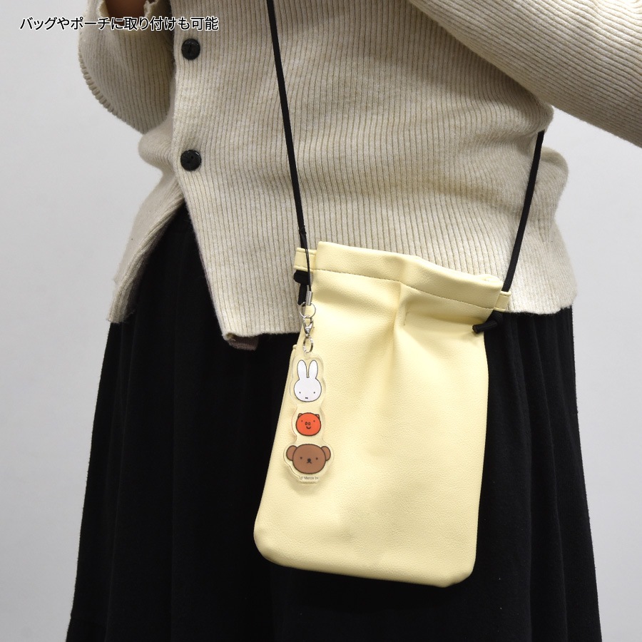 ミッフィー モバイルアクリルストラップ Lサイズ