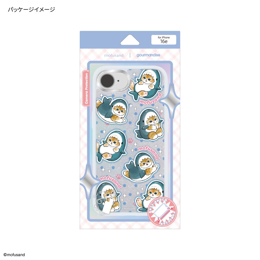 mofusand Camera Frame iPhone 16e 対応 ケース