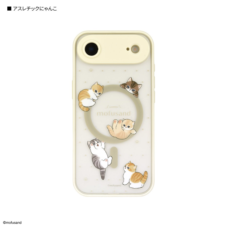 mofusand IIIIfit プランプフレーム iPhone Air MagSafe 対応 ケース