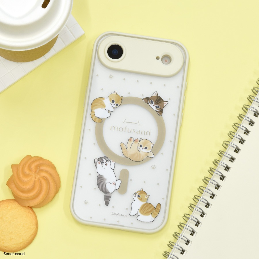 mofusand IIIIfit プランプフレーム iPhone Air MagSafe 対応 ケース