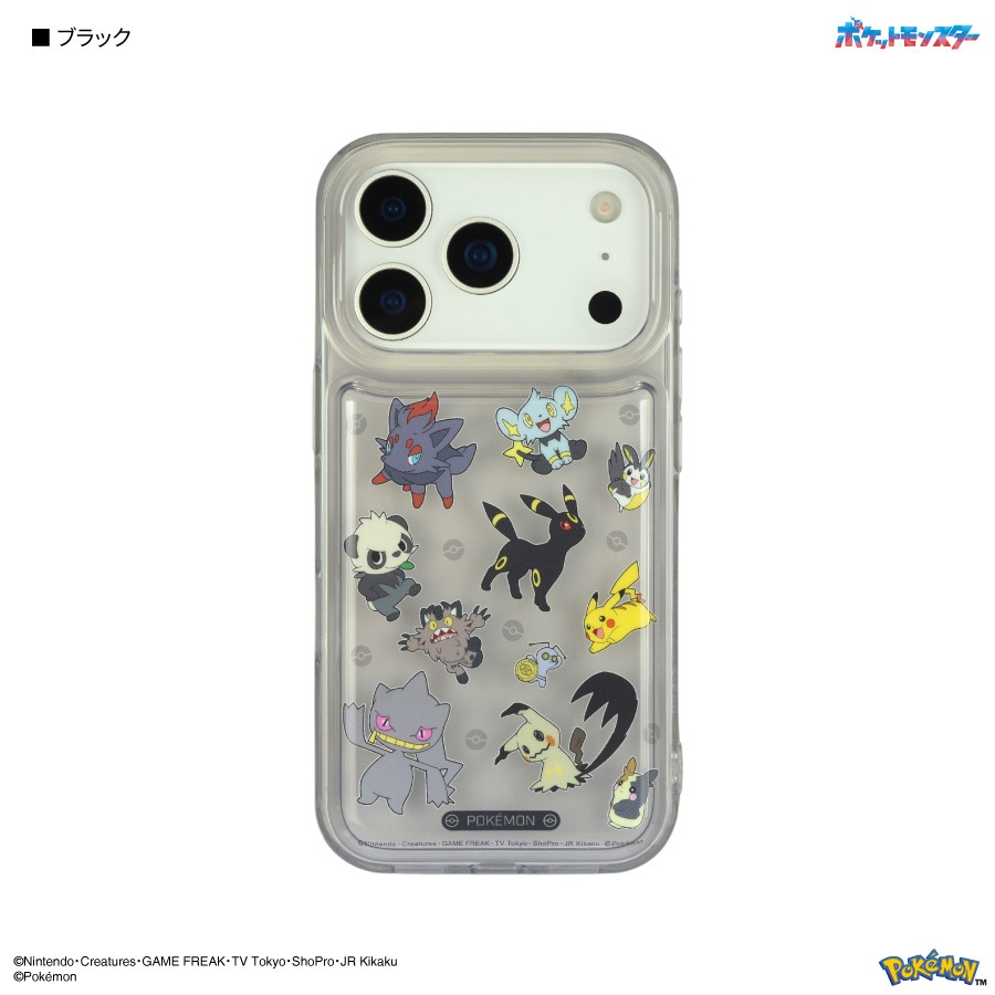 ポケットモンスター IIIIfit Clear iPhone17 Pro 対応 ケース