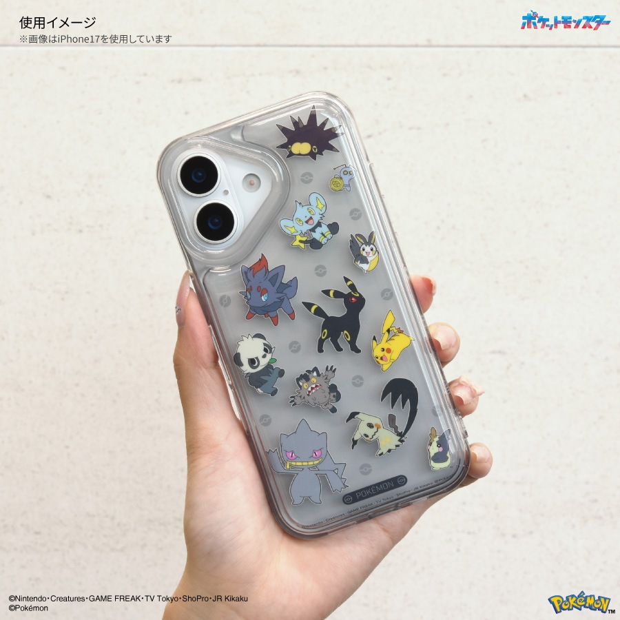 ポケットモンスター IIIIfit Clear iPhone17 Pro 対応 ケース