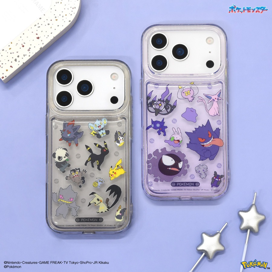 ポケットモンスター IIIIfit Clear iPhone17 Pro 対応 ケース