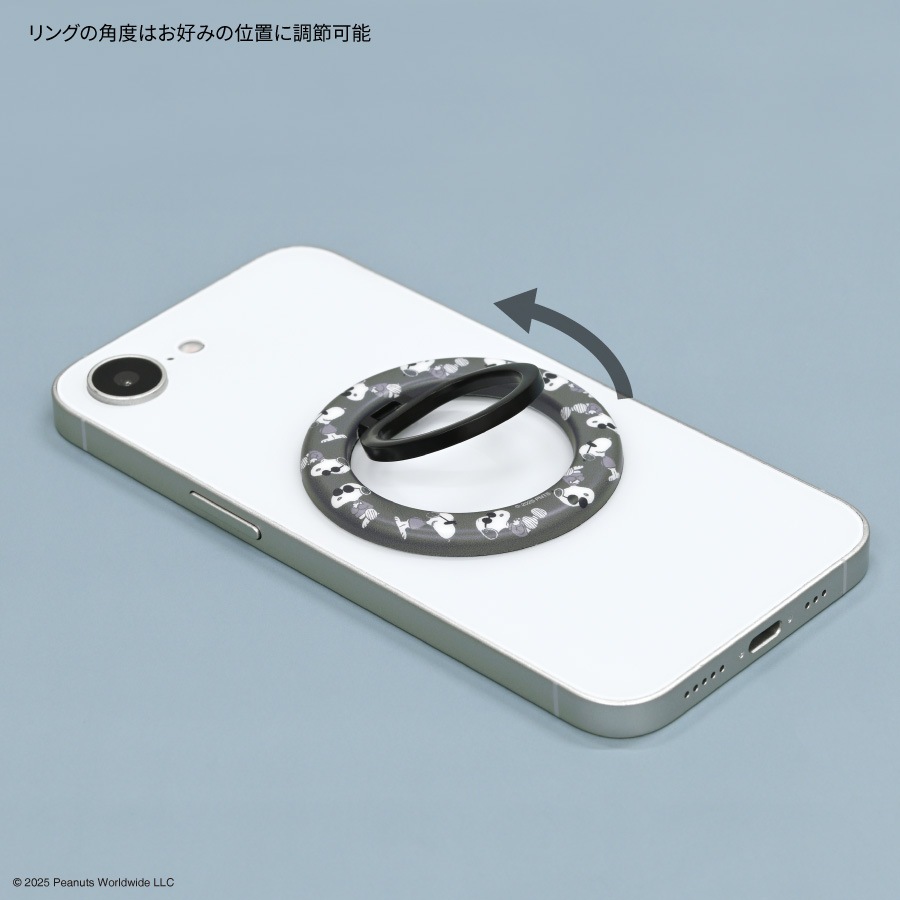 ピーナッツ スヌーピー MagSafe 対応 マルチリング