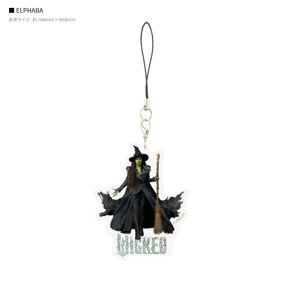 WICKED モバイルアクリルストラップ Lサイズ