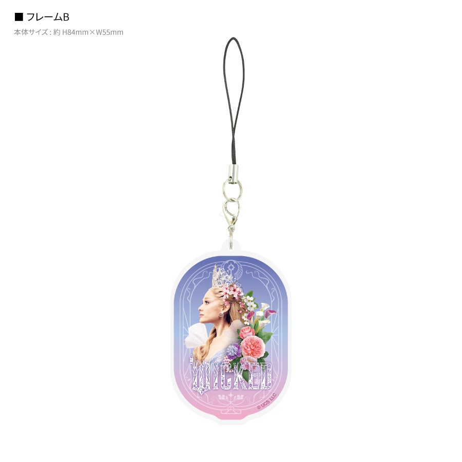 WICKED モバイルアクリルストラップ Lサイズ
