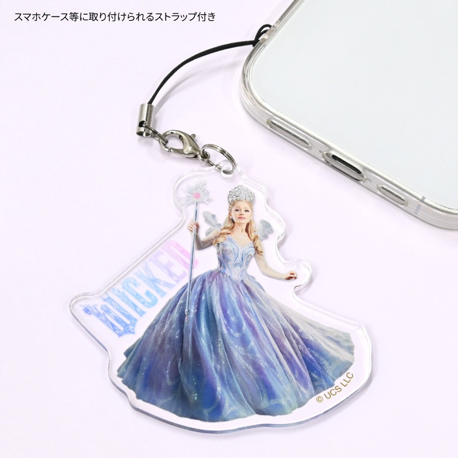 WICKED モバイルアクリルストラップ Lサイズ