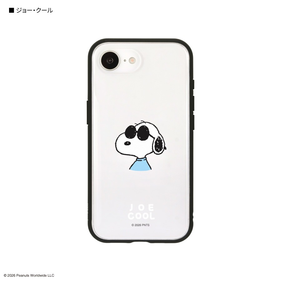 ピーナッツ スヌーピー IIIIfit Clear iPhone17e / 16e 対応 ケース