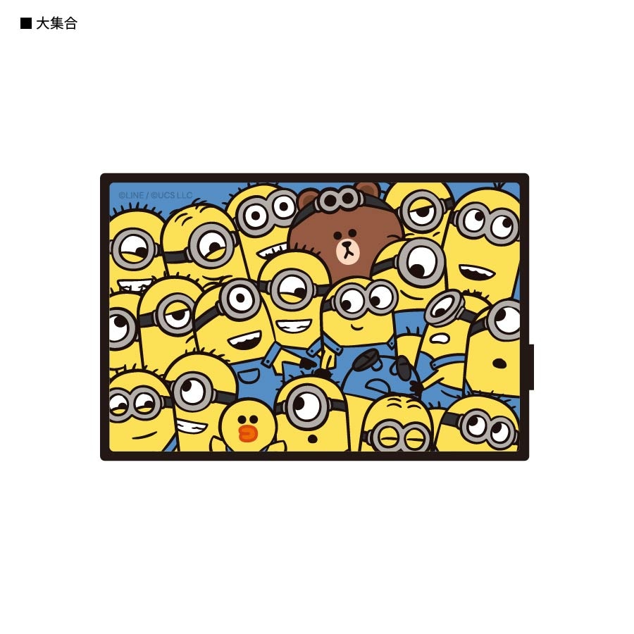 BROWN＆MINIONS　ガラスワイヤレススピーカー