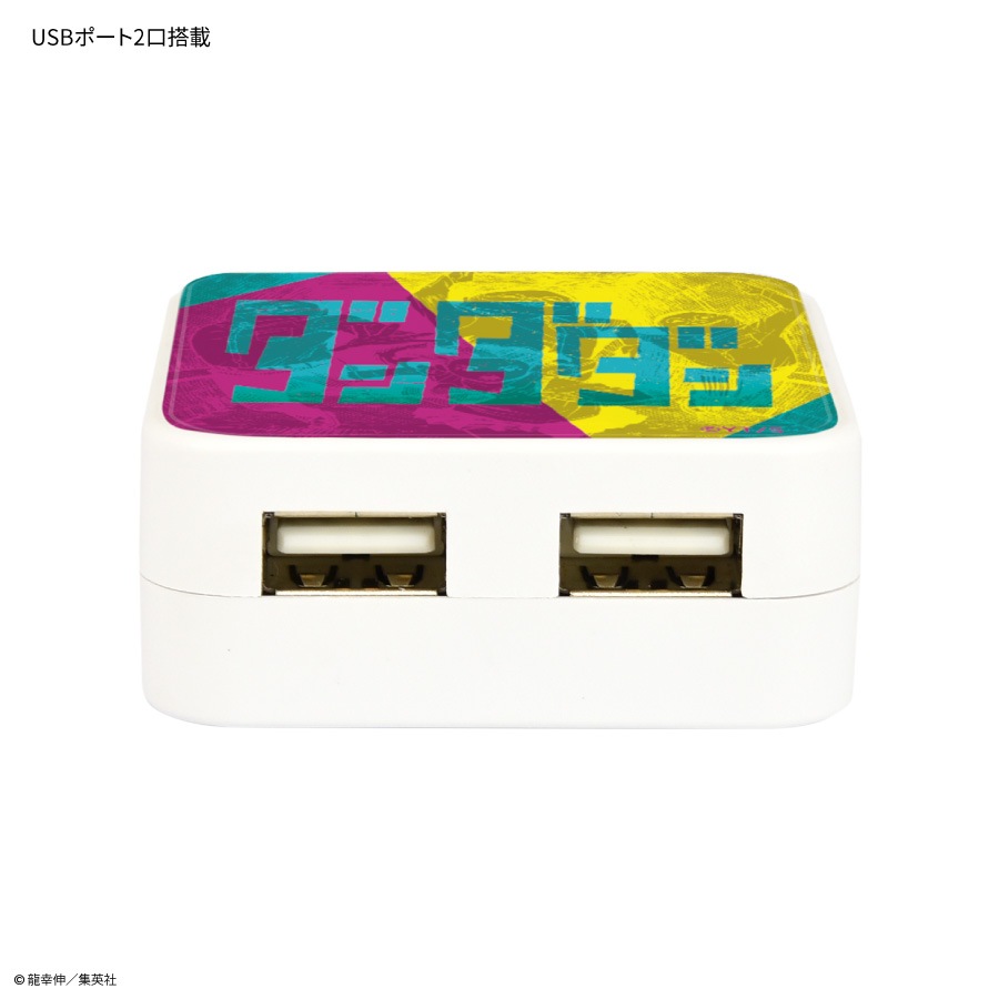 ダンダダン USB2ポート ACアダプタ