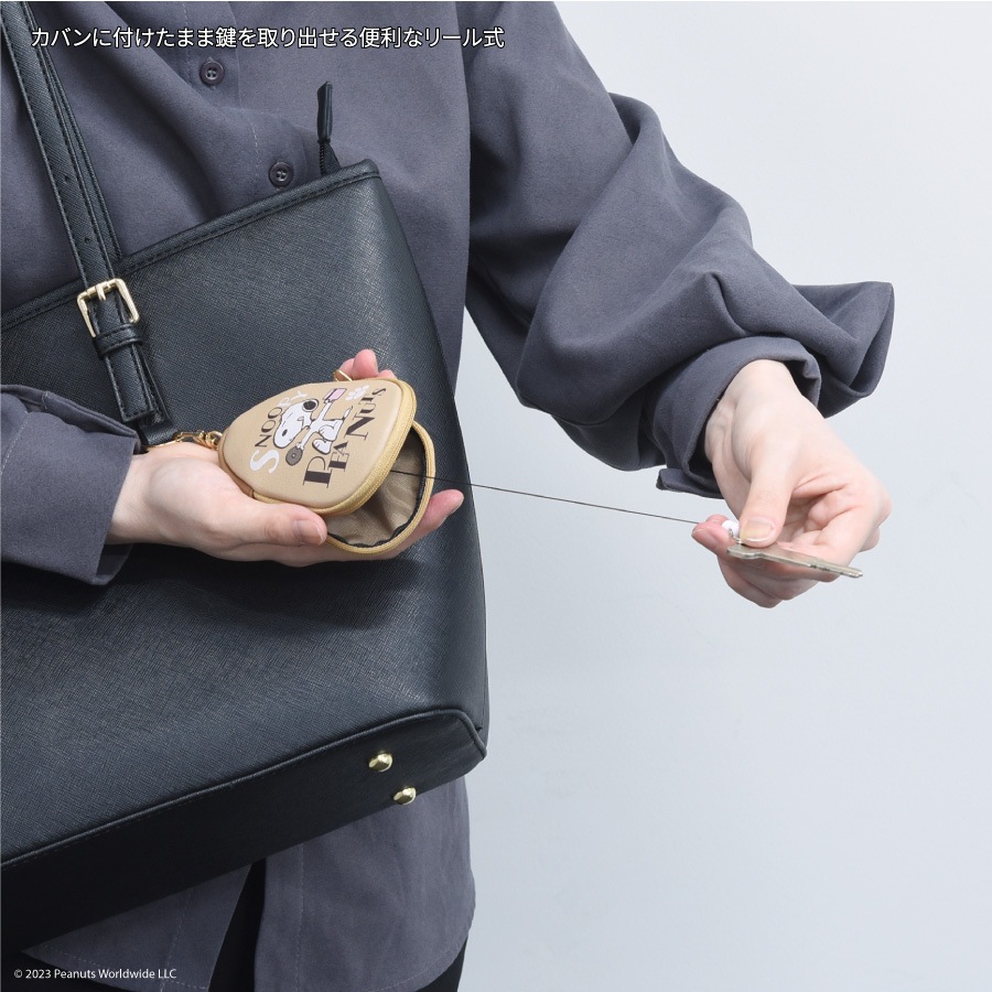 ピーナッツ リール式 キーケース | は行,ピーナッツ,その他