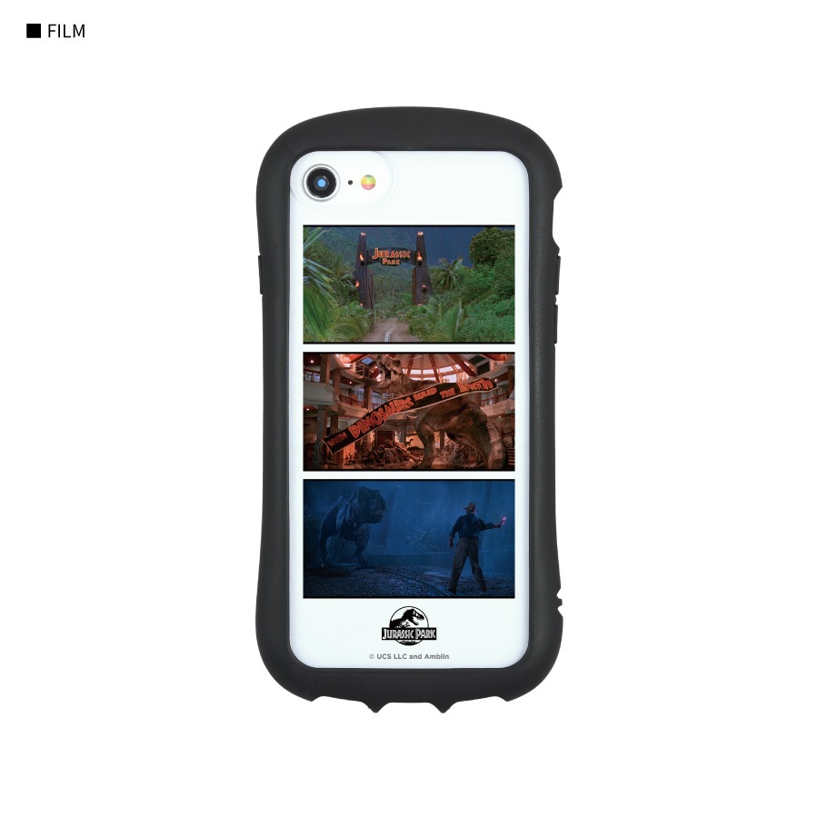 JURASSIC PARK iPhoneSE (第3世代/第2世代) / 8 / 7 / 6s / 6 対応 ハイブリッドクリアケース