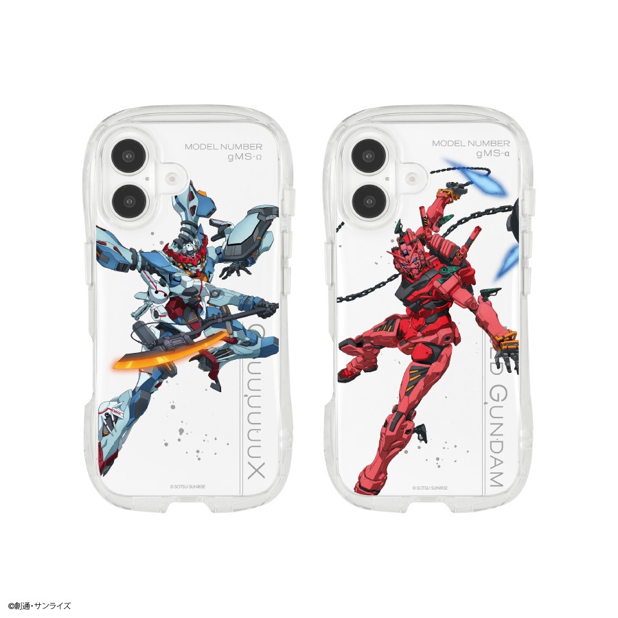 機動戦士Gundam GQuuuuuuX iPhone16 対応 クリスタルクリアケース