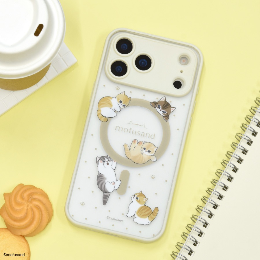 mofusand IIIIfit プランプフレーム iPhone17 Pro Max MagSafe 対応 ケース