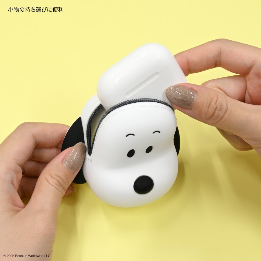 ピーナッツ スヌーピー MagSafe 対応 シリコンポーチ