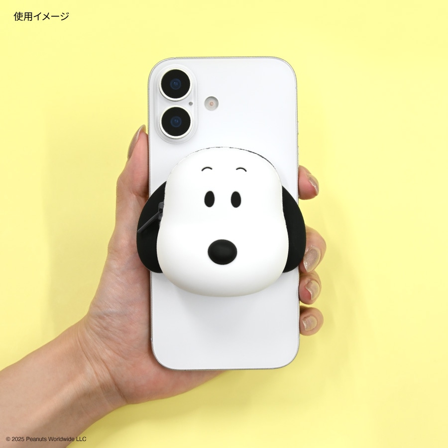 ピーナッツ スヌーピー MagSafe 対応 シリコンポーチ