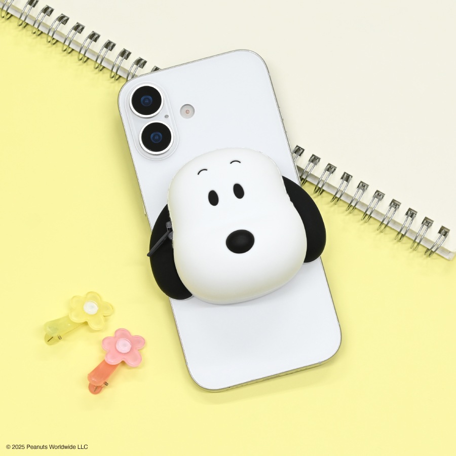 ピーナッツ スヌーピー MagSafe 対応 シリコンポーチ