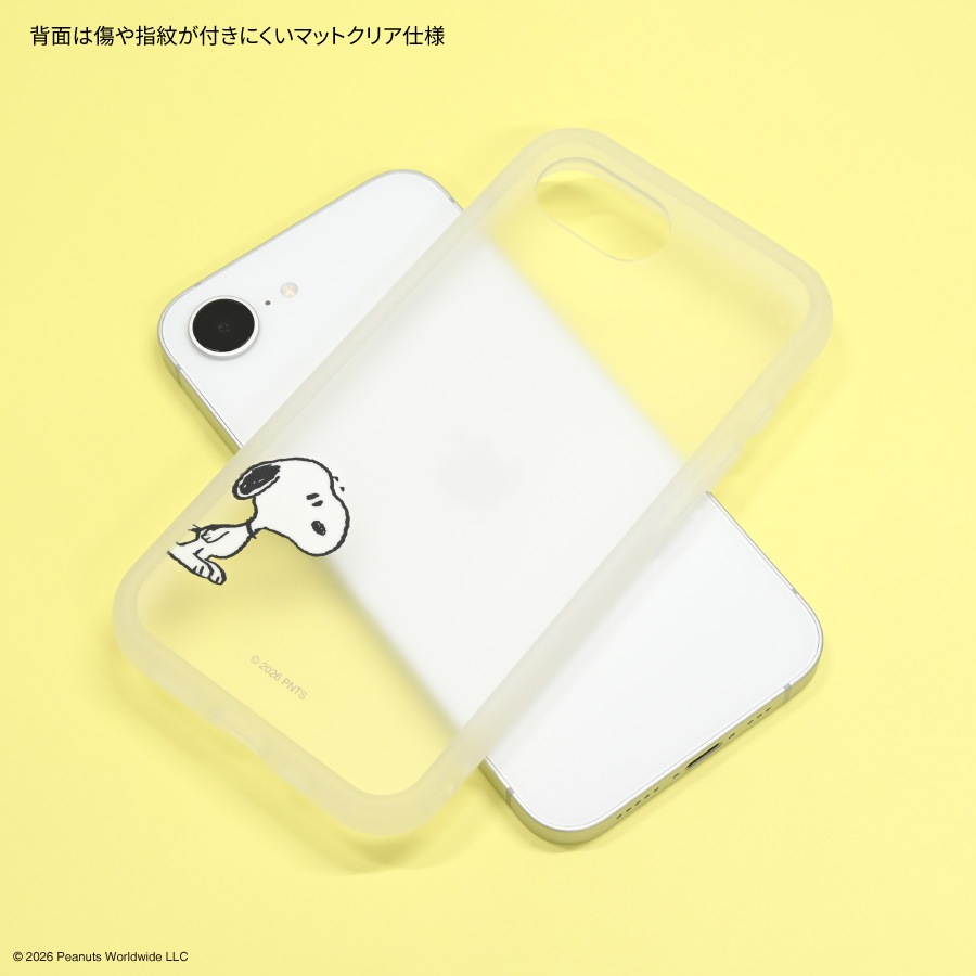 ピーナッツ スヌーピー IIIIfit プランプフレーム iPhone17e / 16e 対応 ケース