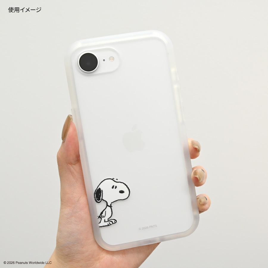 ピーナッツ スヌーピー IIIIfit プランプフレーム iPhone17e / 16e 対応 ケース