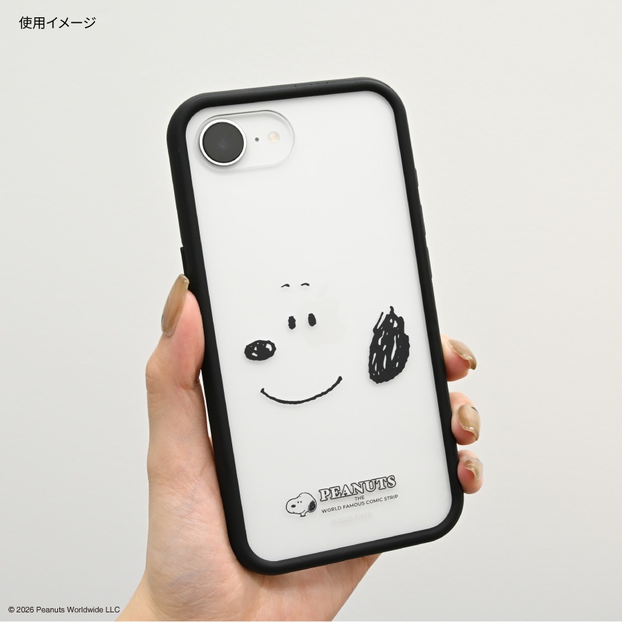 ピーナッツ スヌーピー IIIIfit プランプフレーム iPhone17e / 16e 対応 ケース