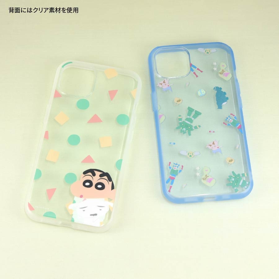 クレヨンしんちゃん IIIIfit Clear iPhone13対応 ケース 
