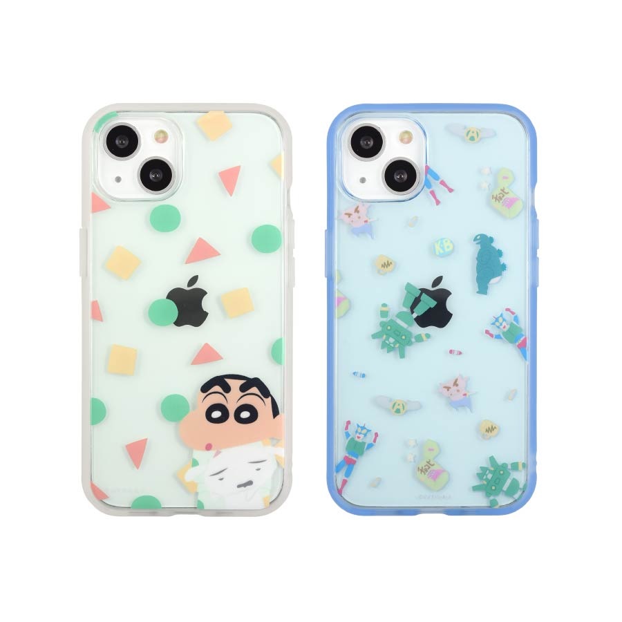 クレヨンしんちゃん IIIIfit Clear iPhone13対応 ケース 