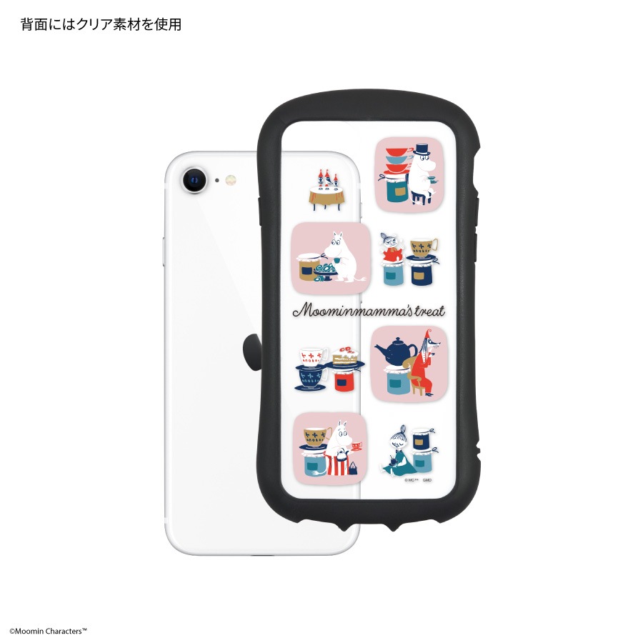 ムーミン【Moomin mamma's treat】　iPhoneSE(第２世代)/8/7/6ｓ/6対応 ハイブリッドクリアケース