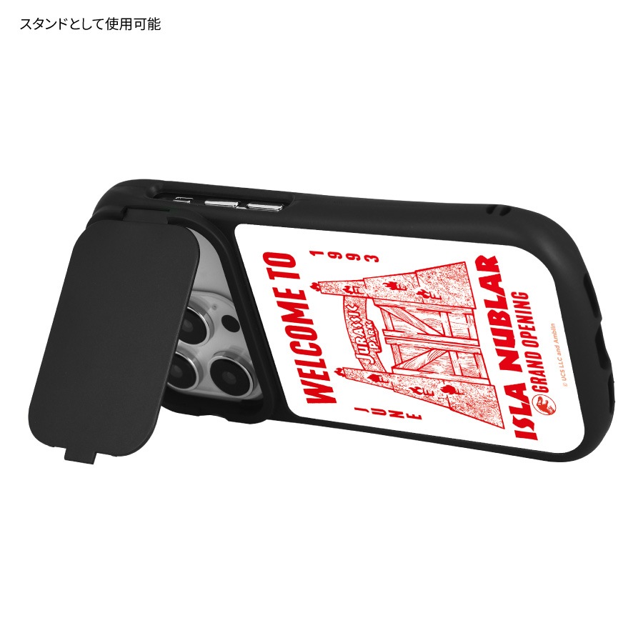 JURASSIC PARK iPhone14 / 14 Pro / 13 / 13 Pro / 12 / 12 Pro 対応 ハイブリッドガラスケース