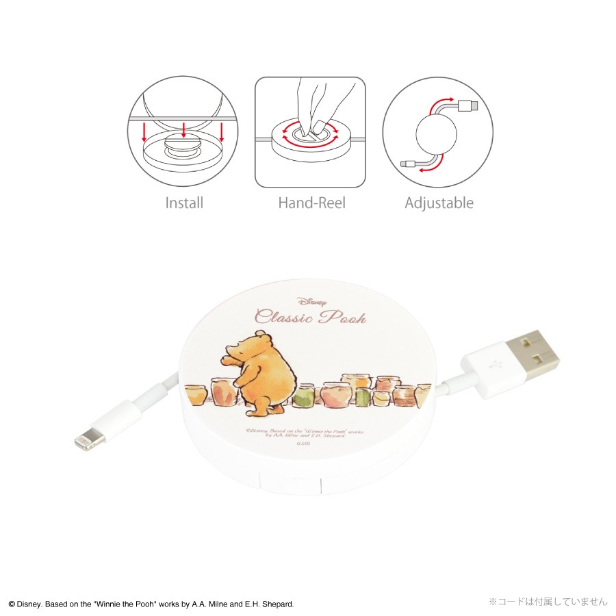 ディズニーキャラクター ／ コードリールケース