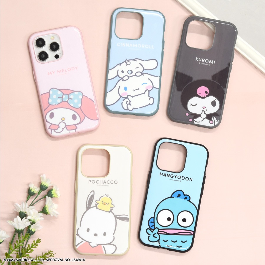 サンリオキャラクターズ IIIIfit iPhone15 Pro 対応 ケース | さ