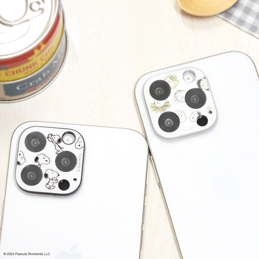 ピーナッツ スヌーピー iPhone 16 Pro / 16 Pro Max / 15 Pro / 15 Pro Max / 14 Pro / 14 Pro Max 対応 カメラカバー