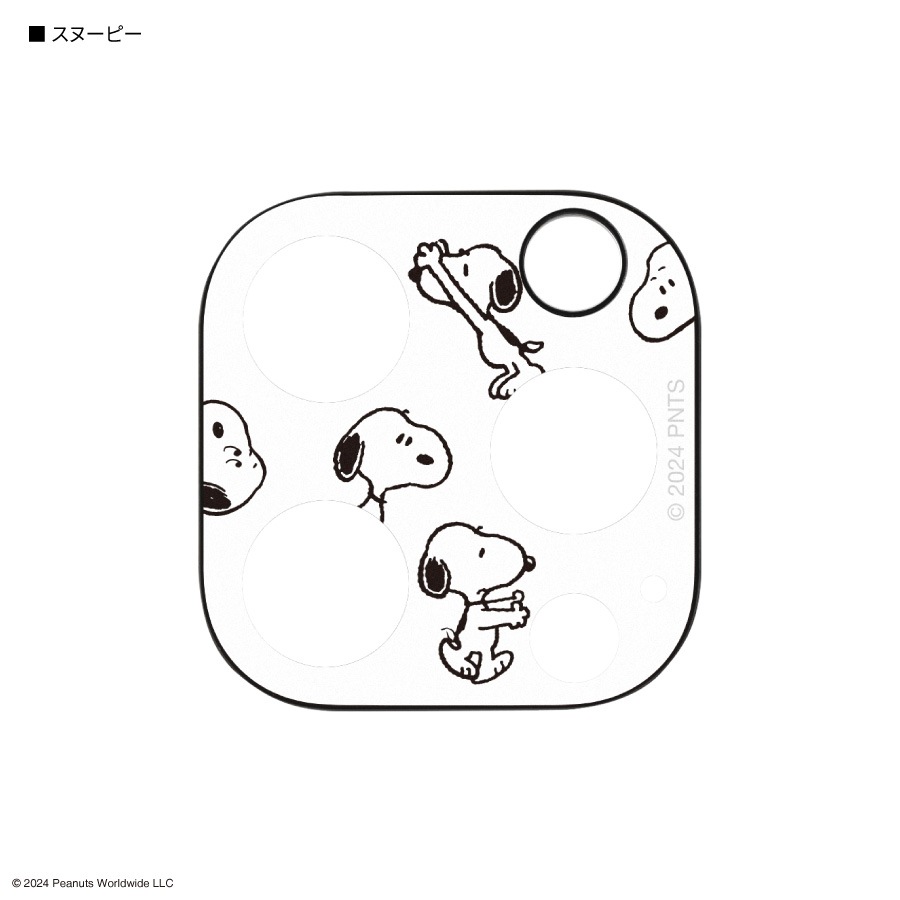 ピーナッツ スヌーピー iPhone 16 Pro / 16 Pro Max / 15 Pro / 15 Pro Max / 14 Pro / 14 Pro Max 対応 カメラカバー
