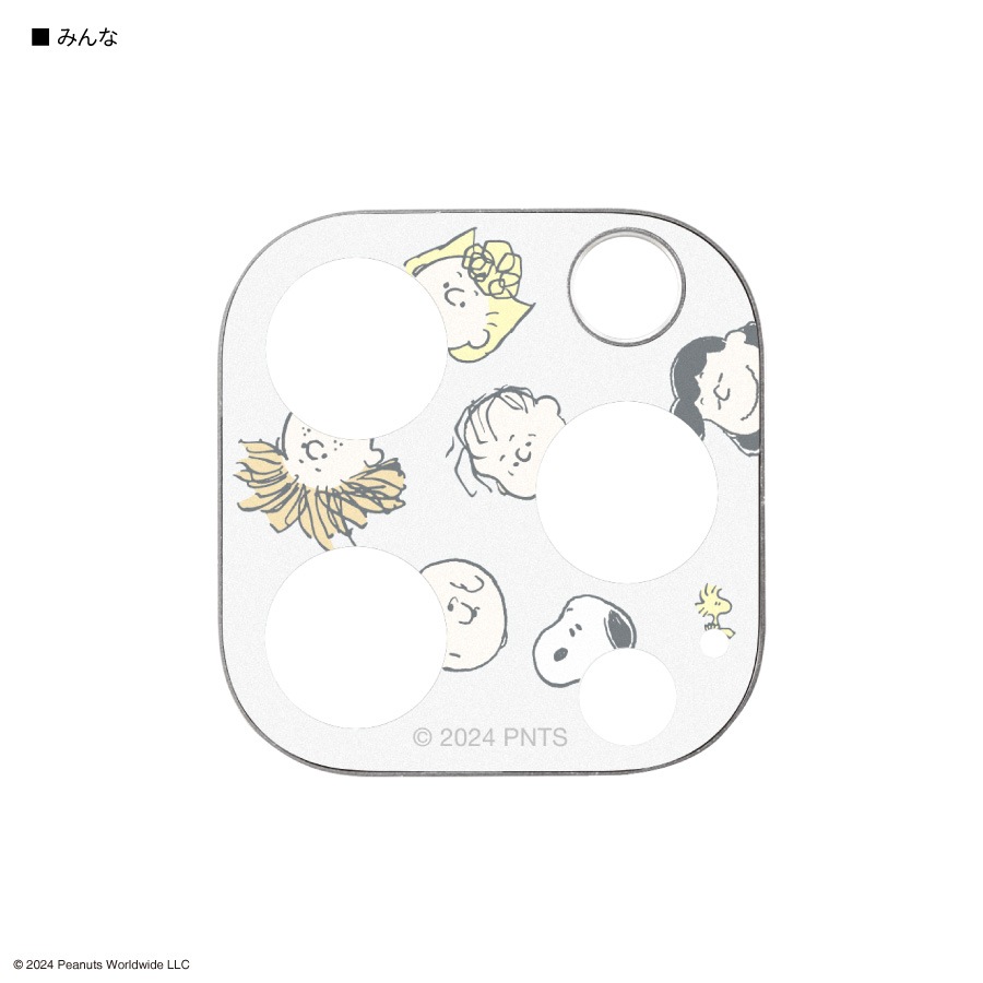 ピーナッツ スヌーピー iPhone 16 Pro / 16 Pro Max / 15 Pro / 15 Pro Max / 14 Pro / 14 Pro Max 対応 カメラカバー