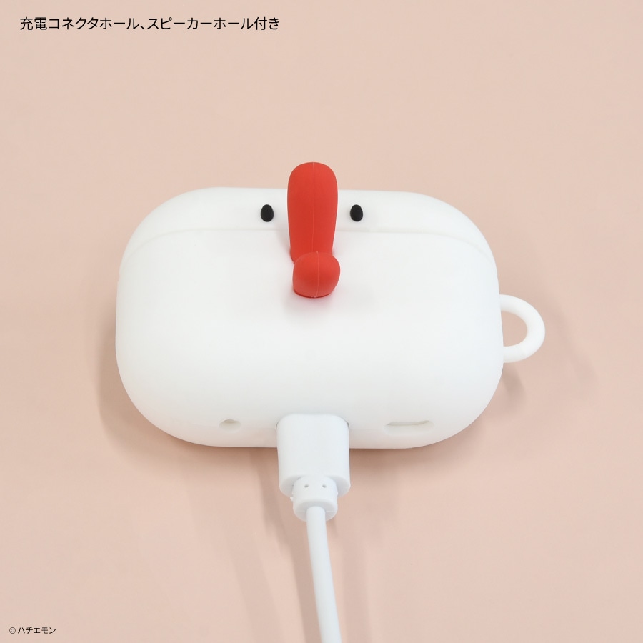 11月中旬発売予定　ハチエモン AirPods Pro(第2世代)/AirPods Pro 対応 シリコンケース
