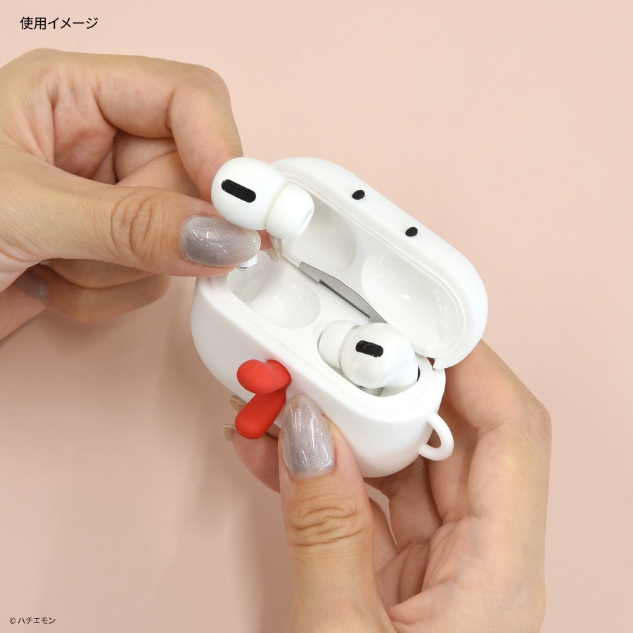 11月中旬発売予定　ハチエモン AirPods Pro(第2世代)/AirPods Pro 対応 シリコンケース