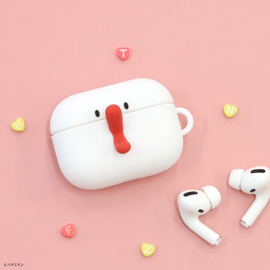 11月中旬発売予定　ハチエモン AirPods Pro(第2世代)/AirPods Pro 対応 シリコンケース