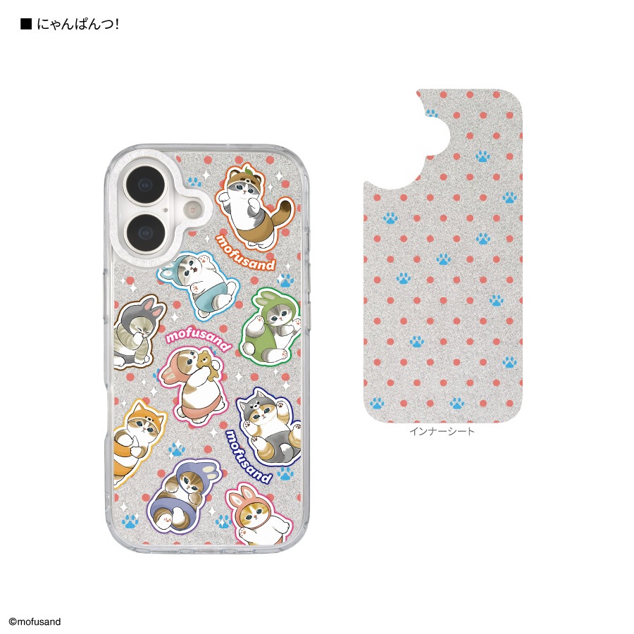 mofusand Camera Frame iPhone17 対応 ケース