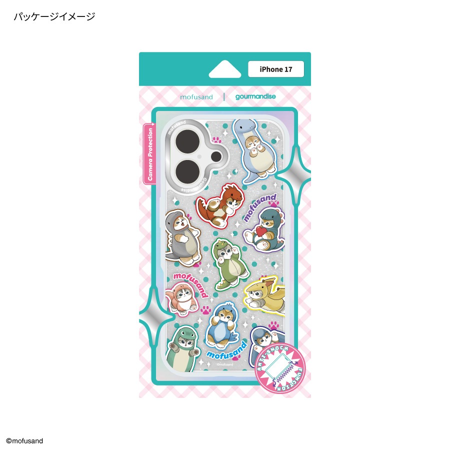 mofusand Camera Frame iPhone17 対応 ケース