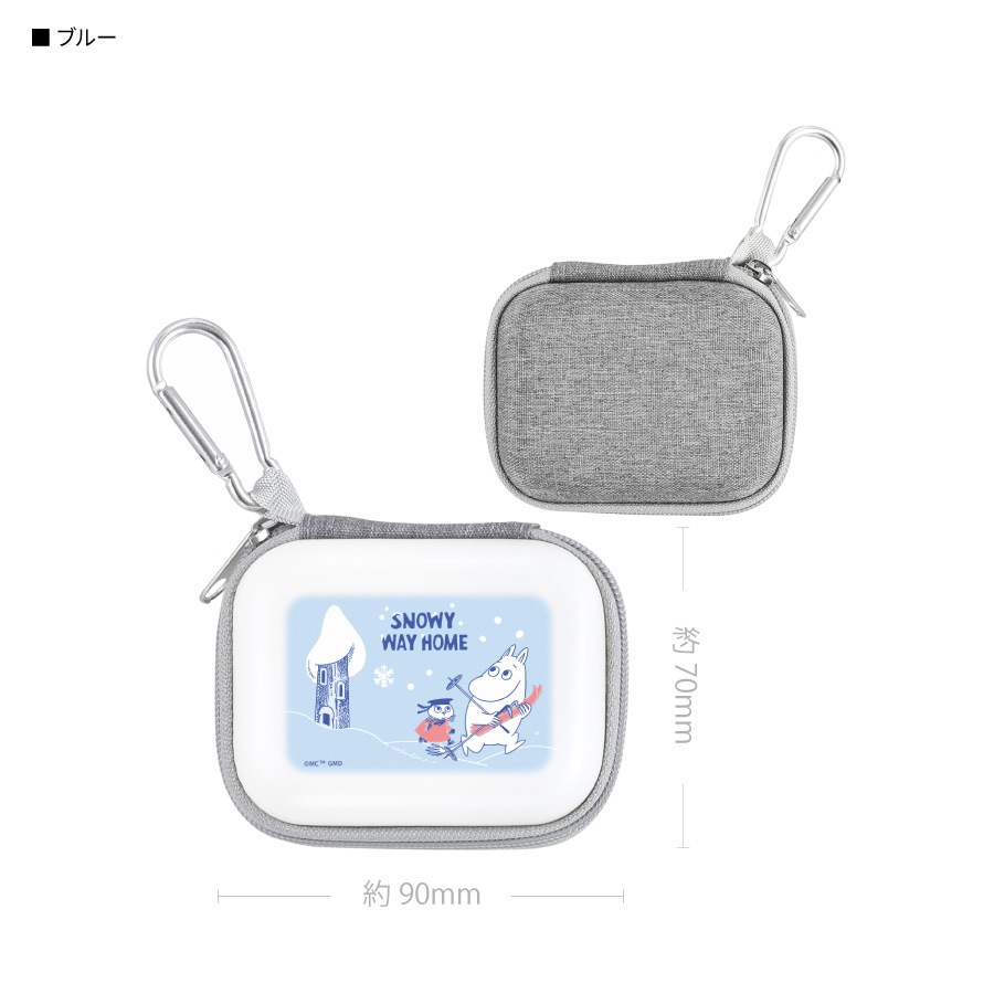 ムーミン【SNOWY WAY HOME】 ガジェットポーチSS