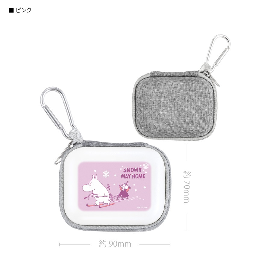 ムーミン【SNOWY WAY HOME】 ガジェットポーチSS